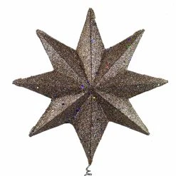 Deals 🧨 Christmas Tree Toppers Kurt Adler 16.5 In. 8 Point Ruby And Platinum Star Tree Topper 😉 -Jolly Ornaments Shop detail2KSA3182