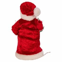 New ✔️ Christmas Tree Toppers Kurt Adler 10 In. 10 Light Santa Tree Topper 😍 -Jolly Ornaments Shop detail2KSA3185