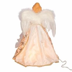 Outlet 😍 Christmas Tree Toppers Kurt S. Adler UL 10 Light Boho Chic Angel Tree Topper ⭐ -Jolly Ornaments Shop detail2KSA3257