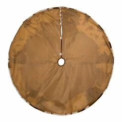 Buy 👍 Kurt S. Adler, Inc. Christmas Tree Skirts & Collars Kurt Adler 48-Inch Corduroy Cow Print Tree Skirt ⌛ -Jolly Ornaments Shop detail2KSA3295