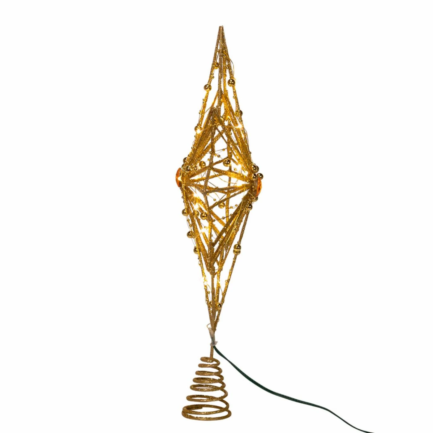 Hot Sale ๐ Kurt S. Adler, Inc. ๐ Christmas Tree Toppers Kurt Adler 15.5-Inch 30-Light Fairy Light Gold Star Treetop โค๏ธ 5 Hot Sale ๐ Kurt S. Adler, Inc. ๐ Christmas Tree Toppers Kurt Adler 15.5-Inch 30-Light Fairy Light Gold Star Treetop โค๏ธ - Image 3