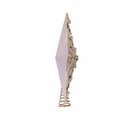 Best deal ❤️ Kurt S. Adler, Inc. ❄ Christmas Tree Toppers Kurt Adler 13.5-Inch 5-Point White And Gold Star Treetop ✔️ 11 Best deal ❤️ Kurt S. Adler, Inc. ❄ Christmas Tree Toppers Kurt Adler 13.5-Inch 5-Point White And Gold Star Treetop ✔️ -Jolly Ornaments Shop detail2KSA3316