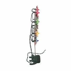 Outlet ✨ Kurt S. Adler, Inc. Christmas Tree Toppers Kurt Adler 11-Inch 11-Light Multi-Color Retro Reflector Tree Topper 🔥 -Jolly Ornaments Shop detail2KSA3338