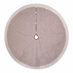 Flash Sale 🤩 Kurt S. Adler, Inc. Christmas Tree Skirts & Collars Kurt Adler 48-Inch Red, Green And White Plaid Tree 🎉 Skirt With Sherpa Border ✨ -Jolly Ornaments Shop detail2KSA3387