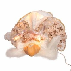 Outlet 😍 Christmas Tree Toppers Kurt S. Adler UL 10 Light Boho Chic Angel Tree Topper ⭐ -Jolly Ornaments Shop detail3KSA3257