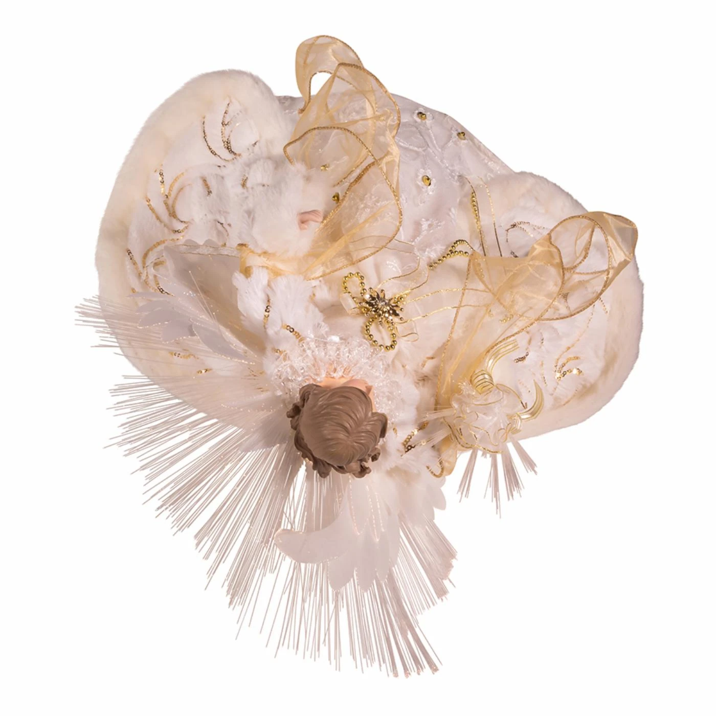 Flash Sale ✔️ Kurt S. Adler, Inc. 🧨 Christmas Tree Toppers Kurt Adler 16-Inch Fiber Optic LED Gold And White Angel Tree Topper ❤️ 7 Flash Sale ✔️ Kurt S. Adler, Inc. 🧨 Christmas Tree Toppers Kurt Adler 16-Inch Fiber Optic LED Gold And White Angel Tree Topper ❤️ - Image 5