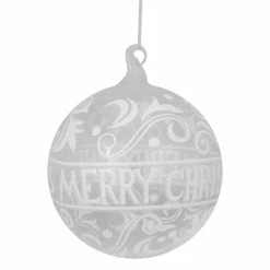 Deals 🌟 Colorful Ornaments Northlight Merry Christmas Glass Ball Ornament 💯 -Jolly Ornaments Shop detailGORD4833