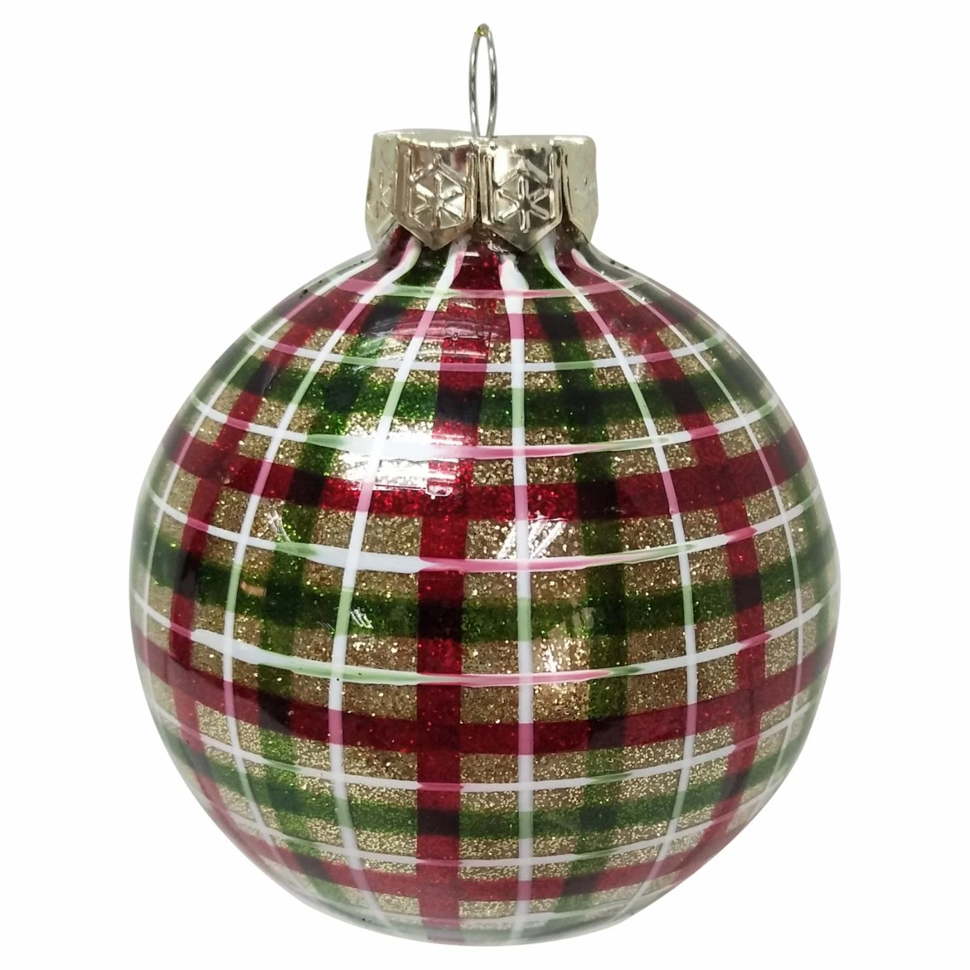 Top 10 ⌛ Multicolored Ornaments Kurt Adler 3.15. In. Red And Green Plaid Glass Ball Ornaments - Set Of 6 😉 4 Top 10 ⌛ Multicolored Ornaments Kurt Adler 3.15. In. Red And Green Plaid Glass Ball Ornaments - Set Of 6 😉 - Image 2
