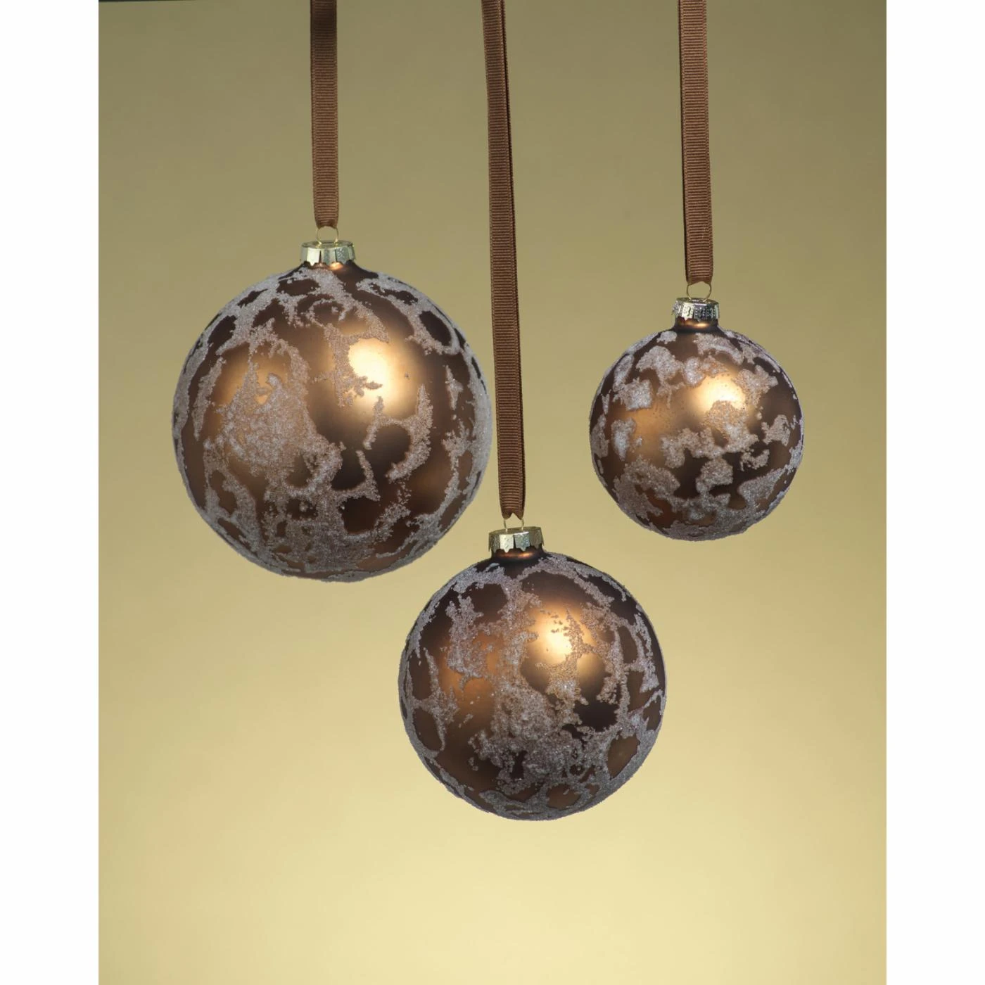 Best Pirce 🔥 All Other Brands Yellow Ornaments Abstract Beaded Hanging Ball Ornament - Set Of 4 ✔️ 5 Best Pirce 🔥 All Other Brands Yellow Ornaments Abstract Beaded Hanging Ball Ornament - Set Of 4 ✔️ - Image 3