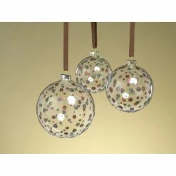 Best deal 💯 All Other Brands Purple Ornaments Glittered Polka Dot Holiday Ball Ornament - Set Of 4 🔥 -Jolly Ornaments Shop detailZODA656
