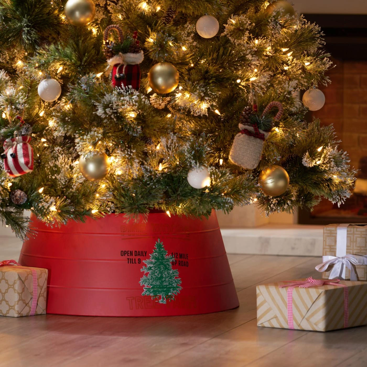 Budget ๐ Best Selling Home Decor Christmas Tree Skirts & Collars Tailey Iron Christmas Tree Collar ๐คฉ 3 Budget ๐ Best Selling Home Decor Christmas Tree Skirts & Collars Tailey Iron Christmas Tree Collar ๐คฉ - Image 2