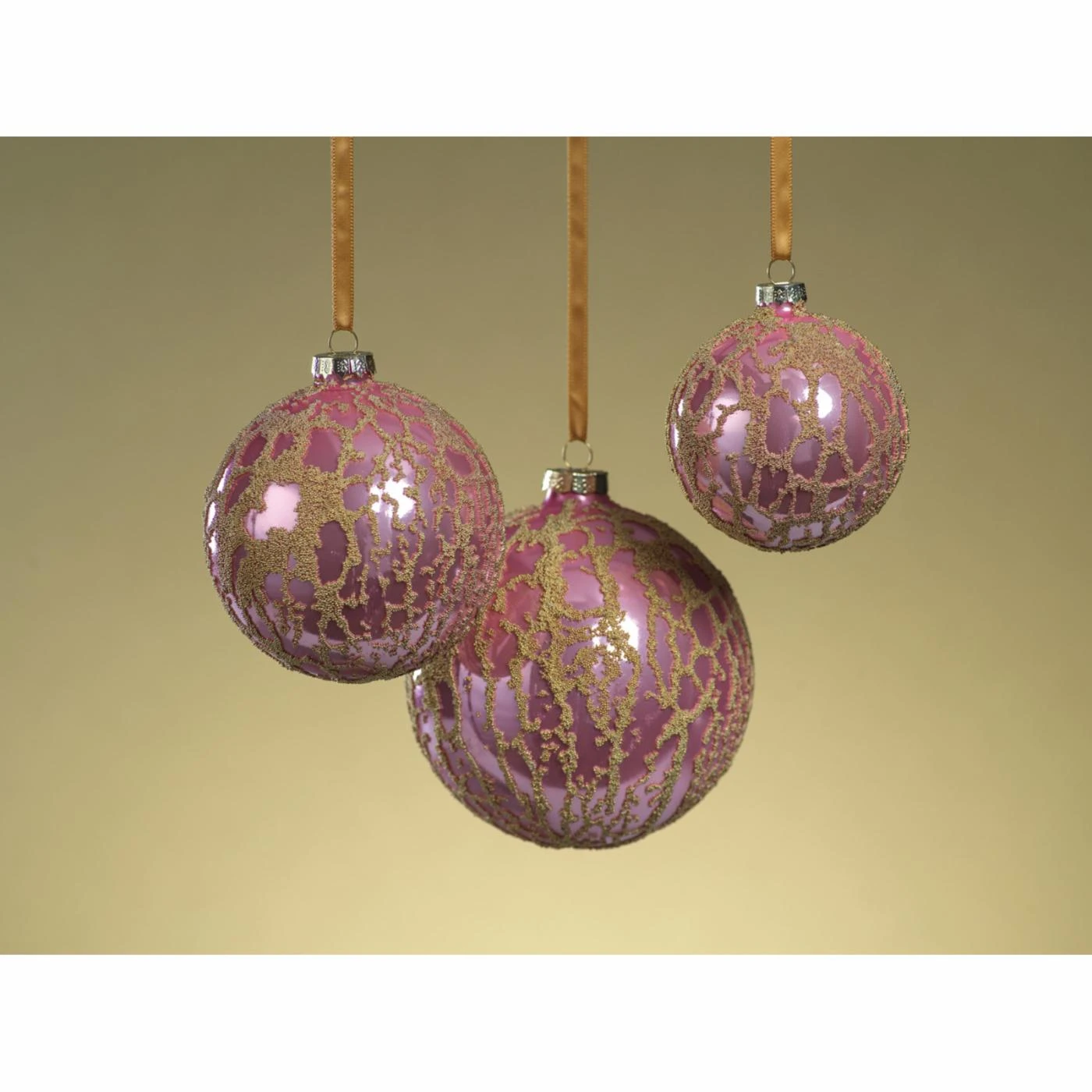 Best Pirce 🔥 All Other Brands Yellow Ornaments Abstract Beaded Hanging Ball Ornament - Set Of 4 ✔️ 4 Best Pirce 🔥 All Other Brands Yellow Ornaments Abstract Beaded Hanging Ball Ornament - Set Of 4 ✔️ - Image 2