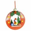 Flash Sale 👍 Alexander Taron Yellow Ornaments Christian Ulbricht Santa In Xmas Ball Ornament ✔️ -Jolly Ornaments Shop masterATI1253