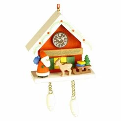 Cheap 🧨 Alexander Taron Green Ornaments Christian Ulbricht Santa With Red Cuckoo Ornament ✨