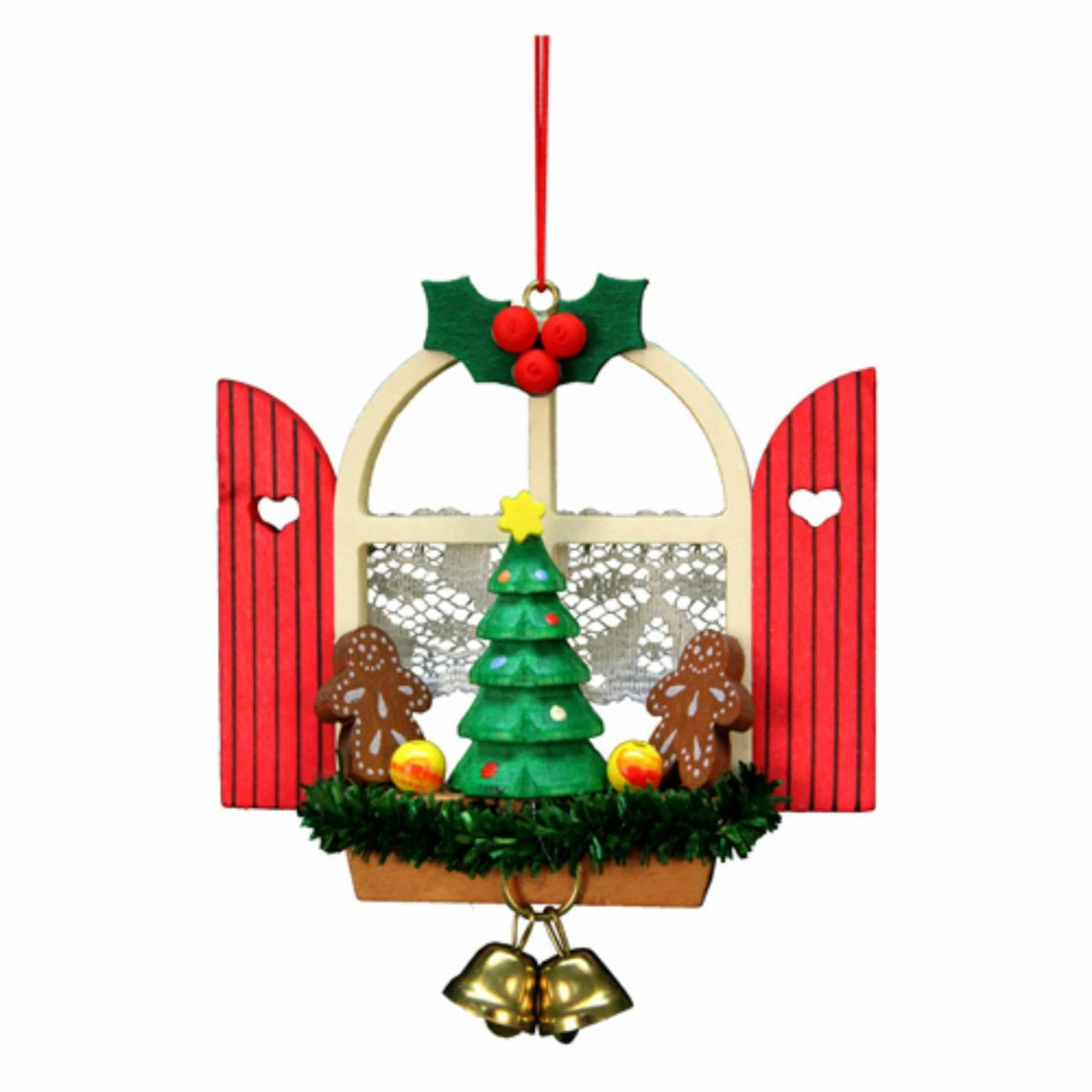 Buy ⭐ Alexander Taron Green Ornaments Christian Ulbricht Window With Gingerbread Ornament ✔️ 3 Buy ⭐ Alexander Taron Green Ornaments Christian Ulbricht Window With Gingerbread Ornament ✔️