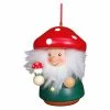 Promo ✨ Alexander Taron Red Ornaments Christian Ulbricht Mushroom Man Ornament 🔥 -Jolly Ornaments Shop masterATI1342