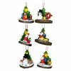 Best Pirce ✔️ Green Ornaments Christian Ulbricht 2 In. Santa In Plane Ornaments - Set Of 6 ⌛ -Jolly Ornaments Shop masterATI1513