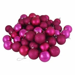Top 10 โญ Pink Ornaments Northlight 4 Finish Shatterproof ๐คฉ Christmas Ball Ornament - Set Of 16 โ๏ธ