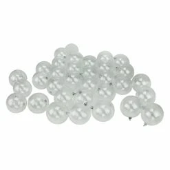 Cheap ✔️ Colorful Ornaments Northlight Clear Shatterproof ❄ Christmas Ball Ornament - Set Of 32 😀