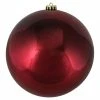 Best reviews of ✨ Burgundy Ornaments Northlight Shatterproof Shiny Burgundy ❄ Christmas Ball Ornament 🧨 -Jolly Ornaments Shop masterGORD1289