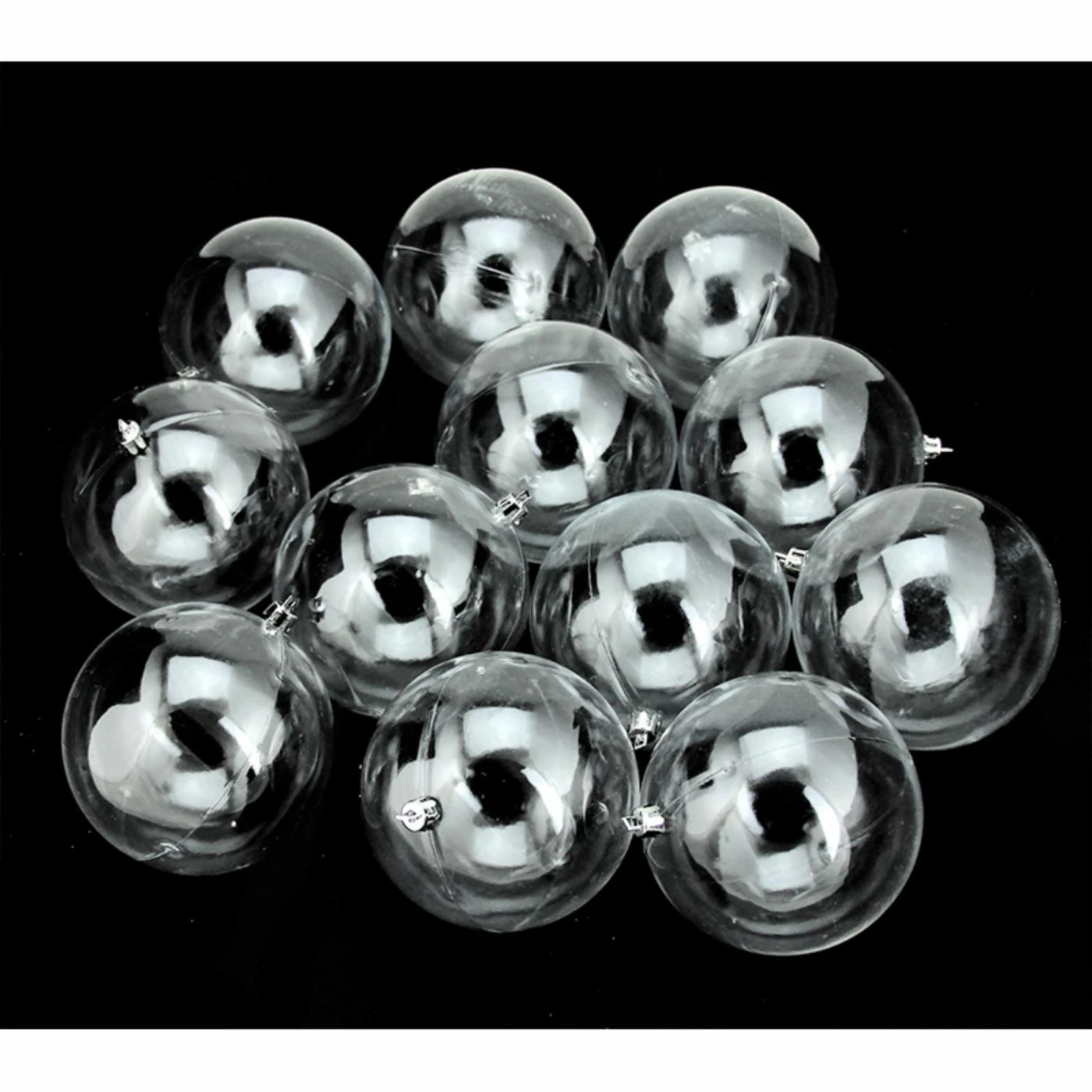 Wholesale โ Colorful Ornaments Northlight Shatterproof Clear ๐ Christmas Ball - Set Of 12 โจ 3 Wholesale โ Colorful Ornaments Northlight Shatterproof Clear ๐ Christmas Ball - Set Of 12 โจ
