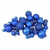Flash Sale 🧨 Blue Ornaments Northlight 40 Piece Blue Glass Ball Ornament Set 🔥 -Jolly Ornaments Shop masterGORD1715