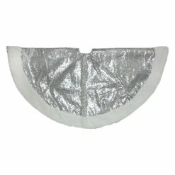 Cheap 🎉 Christmas Tree Skirts & Collars Northlight 47.2 In. Winters Beauty Sparkling Christmas Tree Skirt 🧨