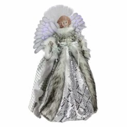Discount ๐ Christmas Tree Toppers Northlight 16 In. Lighted Fiber Optic Angel Christmas Tree Topper ๐