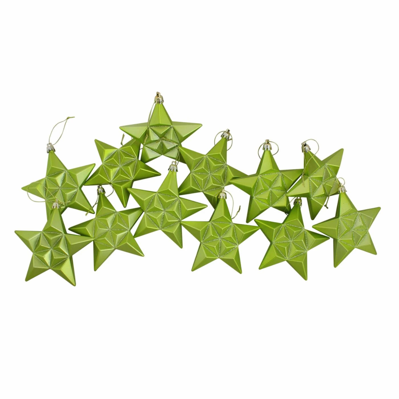 Wholesale ๐ฅฐ Yellow Ornaments DAK 5 In. Matte Glittered Star Shatterproof โ Christmas Ornaments - Set Of 12 โ๏ธ 3 Wholesale ๐ฅฐ Yellow Ornaments DAK 5 In. Matte Glittered Star Shatterproof โ Christmas Ornaments - Set Of 12 โ๏ธ
