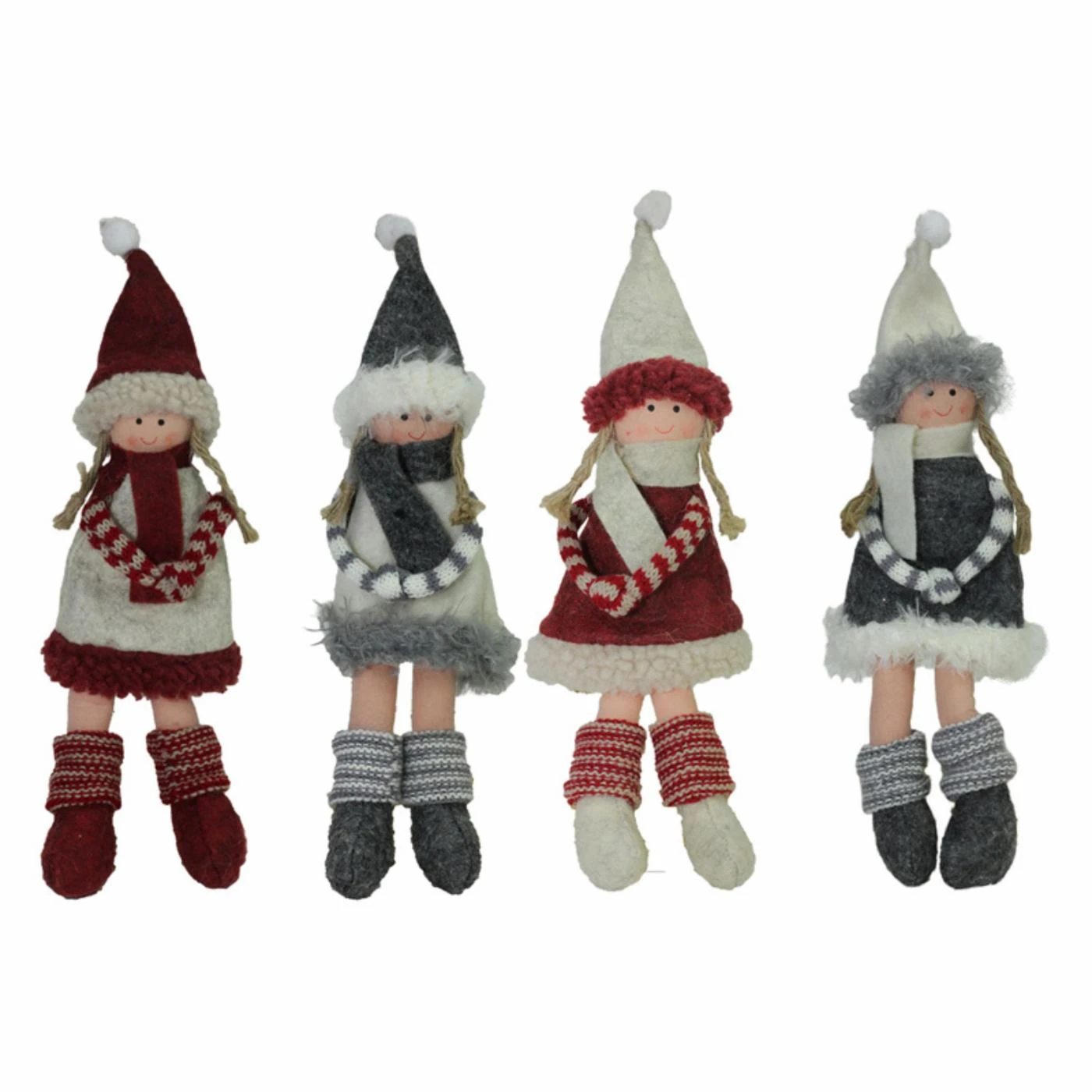 Flash Sale ๐ Red Ornaments Northlight 4 Piece 12 In. Plush Winter Girls Doll Ornament Set ๐ 3 Flash Sale ๐ Red Ornaments Northlight 4 Piece 12 In. Plush Winter Girls Doll Ornament Set ๐