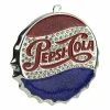 Promo 🎉 Red Ornaments Northlight Classic Pepsi-Cola Bottle Cap Christmas Ornament With European Crystals 🔥 -Jolly Ornaments Shop masterGORD2371