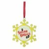 Wholesale 💯 Yellow Ornaments Northlight Snowflake Sugar Babies ✔️ Christmas Ornament With European Crystals ❤️ -Jolly Ornaments Shop masterGORD2374