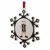 Wholesale ⭐ Brown Ornaments Northlight Snowflake Tootsie Roll Man ⌛ Christmas Ornament With European Crystals ✨