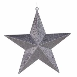 Brand new ⌛ Metallic Ornaments Vickerman Commercial Size Glitter Star ⭐ Christmas Ornament 🎁