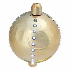 Hot Sale ⭐ Yellow Ornaments Northlight 5 In. Battery Operated LED Cascading Sphere Ornament ❤️