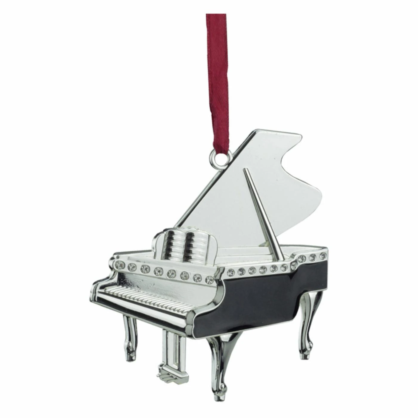 Deals ๐คฉ Metallic Ornaments Northlight Regal Shiny Silver Plated Grand Piano Ornament With European Crystals ๐ 3 Deals ๐คฉ Metallic Ornaments Northlight Regal Shiny Silver Plated Grand Piano Ornament With European Crystals ๐