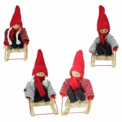 Top 10 😍 White Ornaments Northlight Holiday Kids On Sleds Christmas Ornament - Set Of 4 🔔