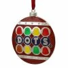 Budget 🌟 Multicolored Ornaments Northlight 3.5 In. Silver Plated Dots Candy Logo Christmas Ornament ⭐ -Jolly Ornaments Shop masterGORD3552