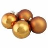 Wholesale ⭐ Metallic Ornaments Northlight Glass Ball Christmas Ornament - Set Of 4 🎉 -Jolly Ornaments Shop masterGORD3830