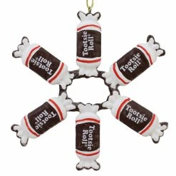 Top 10 ❤️ Brown Ornaments Northlight 4 In. Tootsie Roll 🔥 Candy Ornament ✔️
