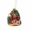Budget 🧨 Multicolored Ornaments Northlight 3.5 In. Festive Glittered Dairy Barn With Christmas Lights Holiday Ornament 💯 -Jolly Ornaments Shop masterGORD4124