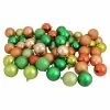 Best deal 🥰 Multicolored Ornaments Northlight 60 Piece 2.5 In. Shatterproof Ball Ornament Set 😍 -Jolly Ornaments Shop masterGORD4730