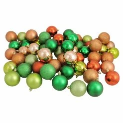 Best deal 🥰 Multicolored Ornaments Northlight 60 Piece 2.5 In. Shatterproof Ball Ornament Set 😍