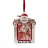 Best deal ✔️ Metallic Ornaments Northlight Santa & Me Photo Frame Christmas Ornament With European Crystal Accents 🔔 -Jolly Ornaments Shop masterGORD4839