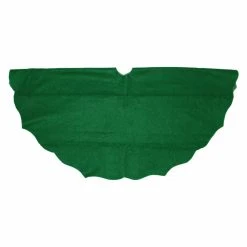Brand new 💯 Christmas Tree Skirts & Collars Northlight Christmas Traditions Scalloped Edge Christmas Tree Skirt 💯
