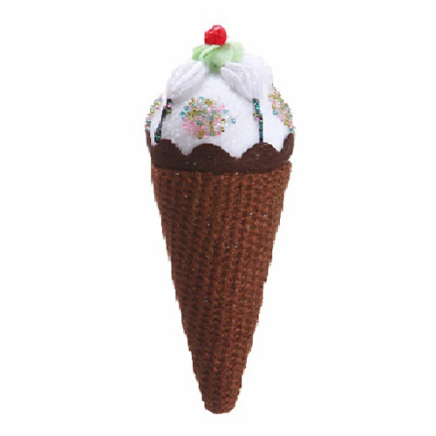 Wholesale ⌛ Multicolored Ornaments Allstate 7 In. Chocolate Ice Cream Cone Novelty Ornament ⭐ 3 Wholesale ⌛ Multicolored Ornaments Allstate 7 In. Chocolate Ice Cream Cone Novelty Ornament ⭐