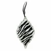 Discount ❤️ Black Ornaments Allstate 5.5 In Diva Safari Glittered Zebra Print Diamond Prism 🎁 Christmas Ornament ⌛ -Jolly Ornaments Shop masterGORD974