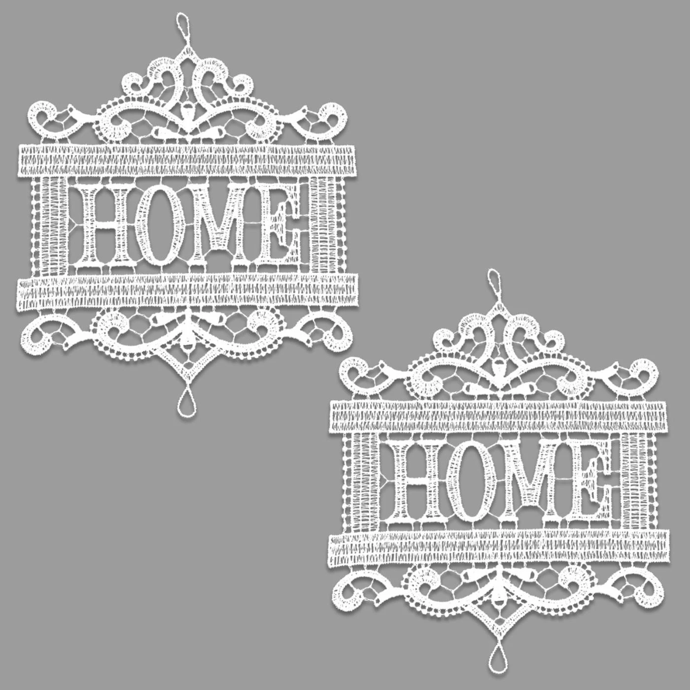 Best Sale โจ White Ornaments Heritage Lace Home Ornament - Set Of 2 ๐ฅฐ 3 Best Sale โจ White Ornaments Heritage Lace Home Ornament - Set Of 2 ๐ฅฐ