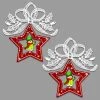 Discount ⌛ Green Ornaments Heritage Lace Star And Snowman Ornament - Set Of 2 ⭐ -Jolly Ornaments Shop masterHLC495