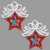 Hot Sale ⭐ Multicolored Ornaments Heritage Lace Star And Holy Family Ornament - Set Of 2 🌟 -Jolly Ornaments Shop masterHLC496